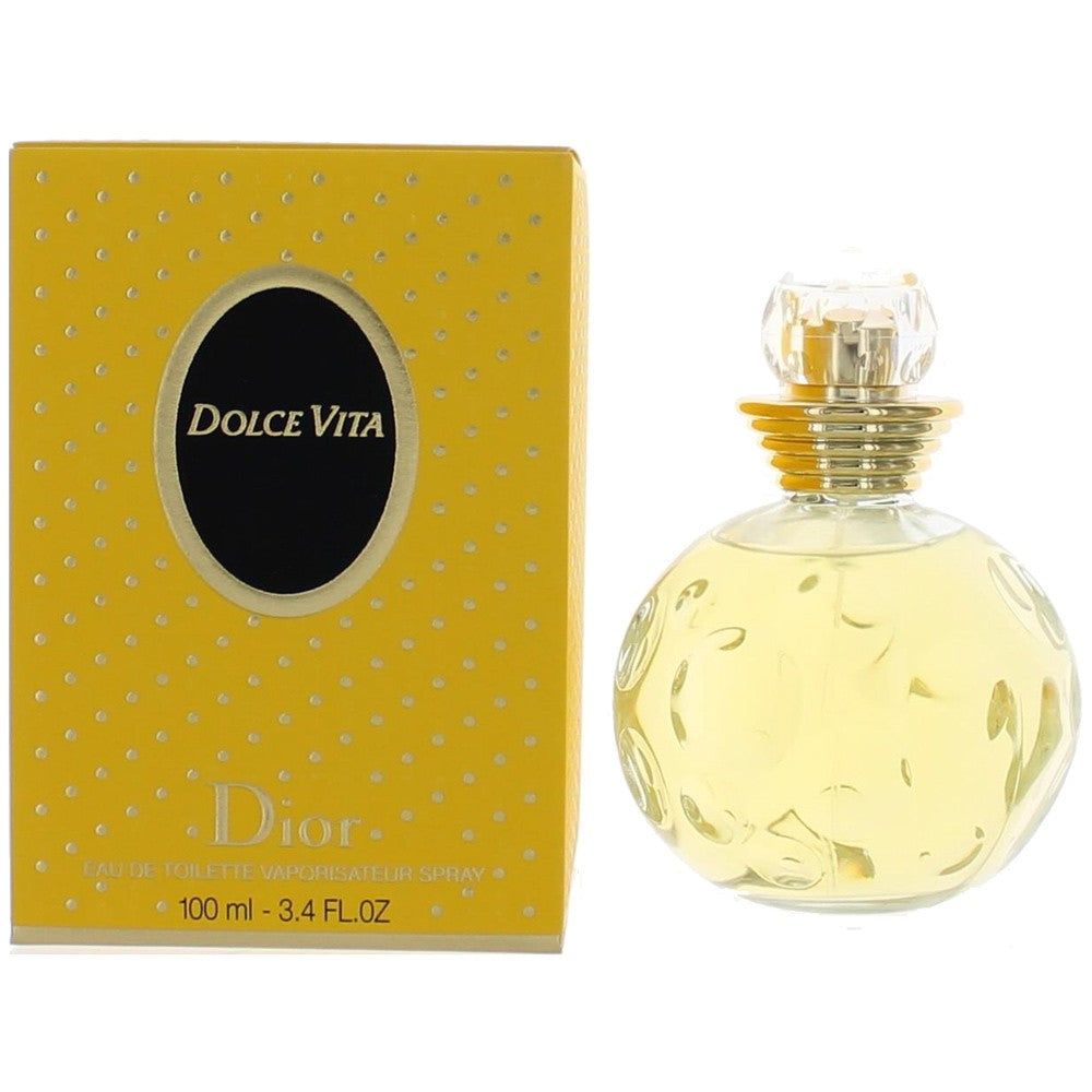 Bottle of Dolce Vita by Christian Dior, 3.4 oz Eau De Toilette Spray for Women